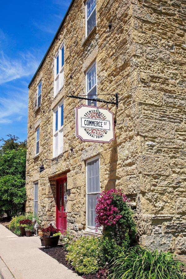 Commerce Street Brewery Hotel Mineral Point Esterno foto